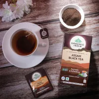 Черный чай Ассаам, 25 пакетиков, Органик Индия; Black tea Assam, 25 bags, Organic India